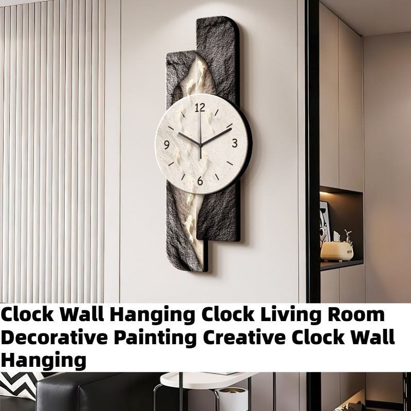 Interior Design Living Room And Kitchen - Home Design Wall Clock Modern Silent