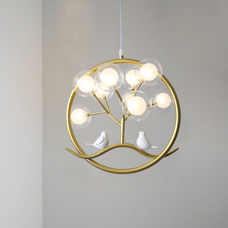 Interior Design Kitchen Modern - Nordic ball chandelier gold Design Tree