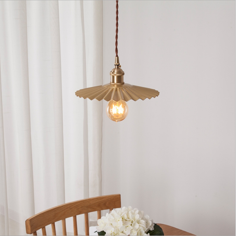 Interior Design Living Room And Kitchen - Japan designer pendant lamp gold living
