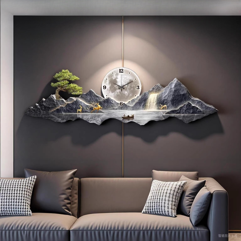 Luxury Light Wall clock Living - Interior Design Living Room And Kitchen review and price