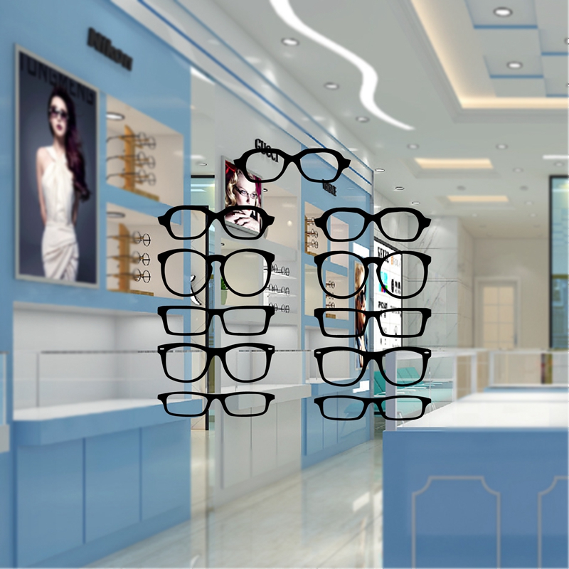 Glasses Hipster Strip Vinyl Wa - Interior Design Magazine review and price