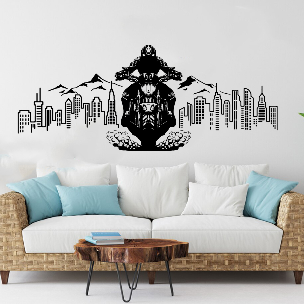 City Skyline Motorcycle Advent - Interior Design Magazine review and price