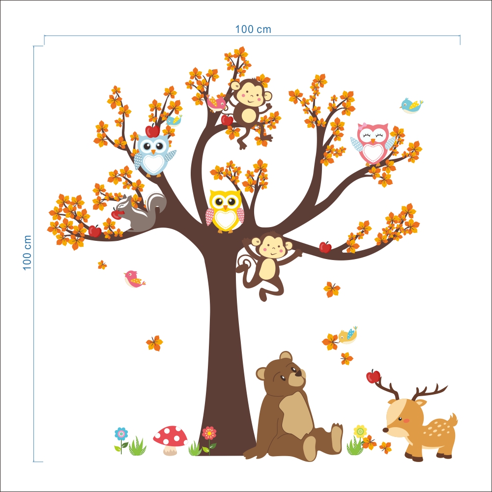 Owl Monkey Animals  Tree Carto - Interior Design Magazine review and price