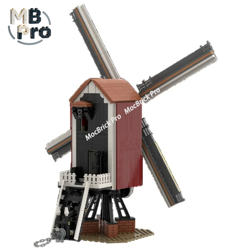 Minifig Scale Dutch Windmill M - Interior Design And Build review and price