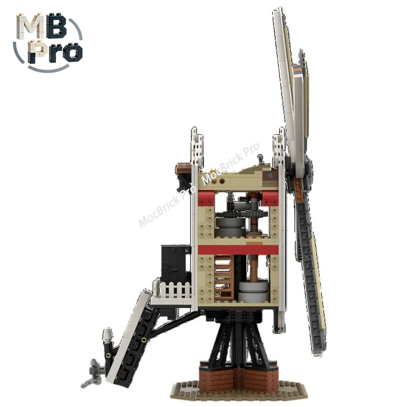 Minifig Scale Dutch Windmill M - Interior Design And Build review and price