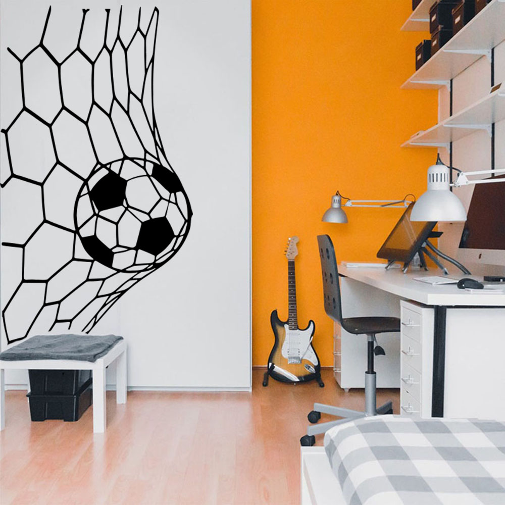 Large Soceer Goal Net Wall Sti - Interior Design Magazine review and price