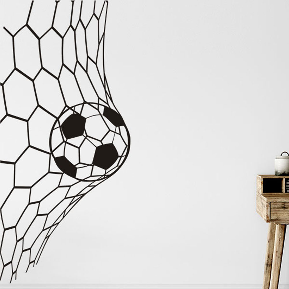Large Soceer Goal Net Wall Sti - Interior Design Magazine review and price