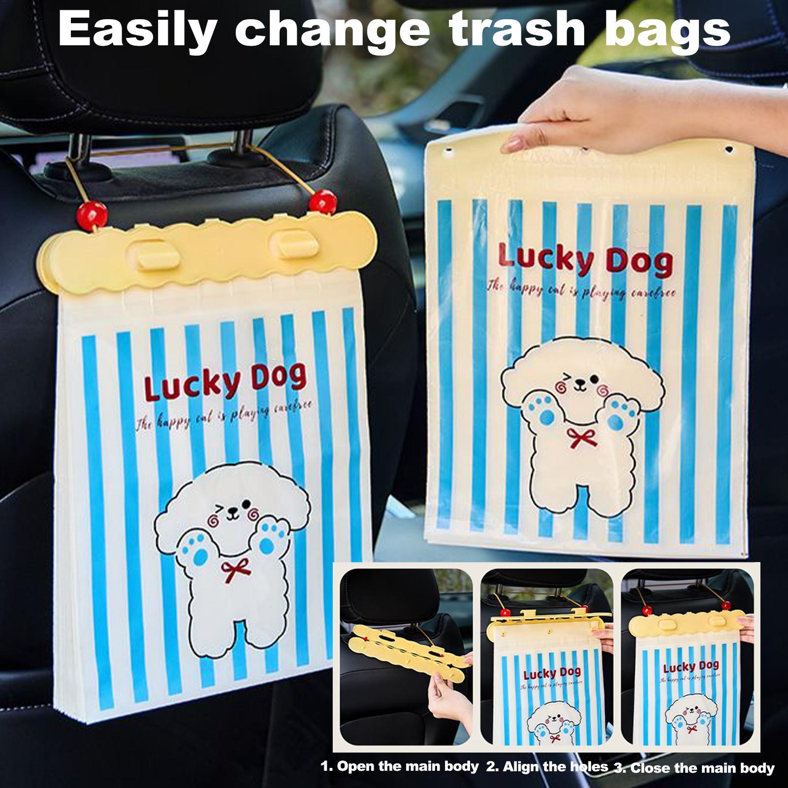 Car Trash Bag 20 Pieces Back S - Interior Design Type review and price