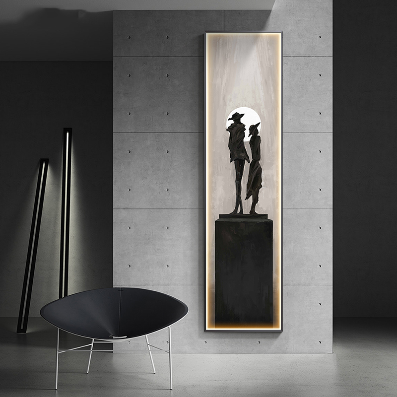 Modern Character Modeling Abst - Interior Design Living Room And Kitchen review and price