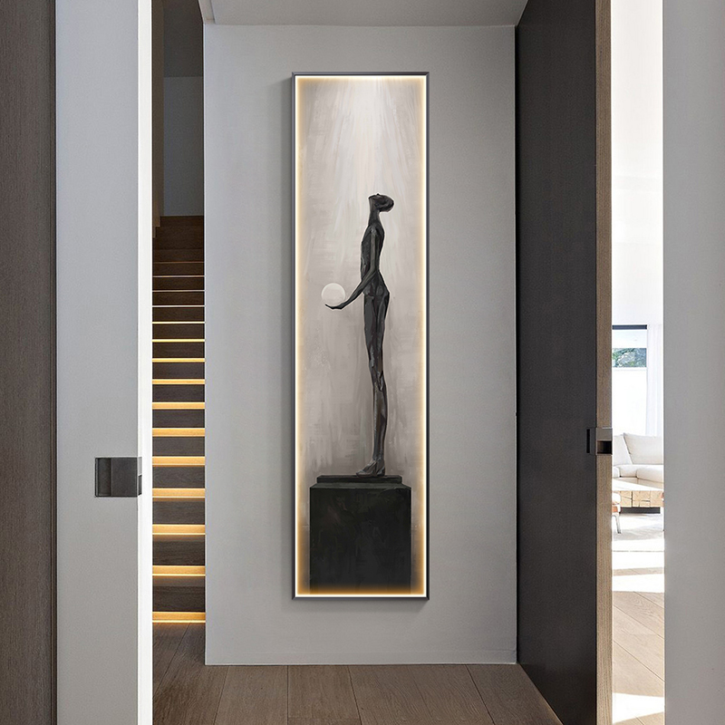 Modern Character Modeling Abst - Interior Design Living Room And Kitchen review and price