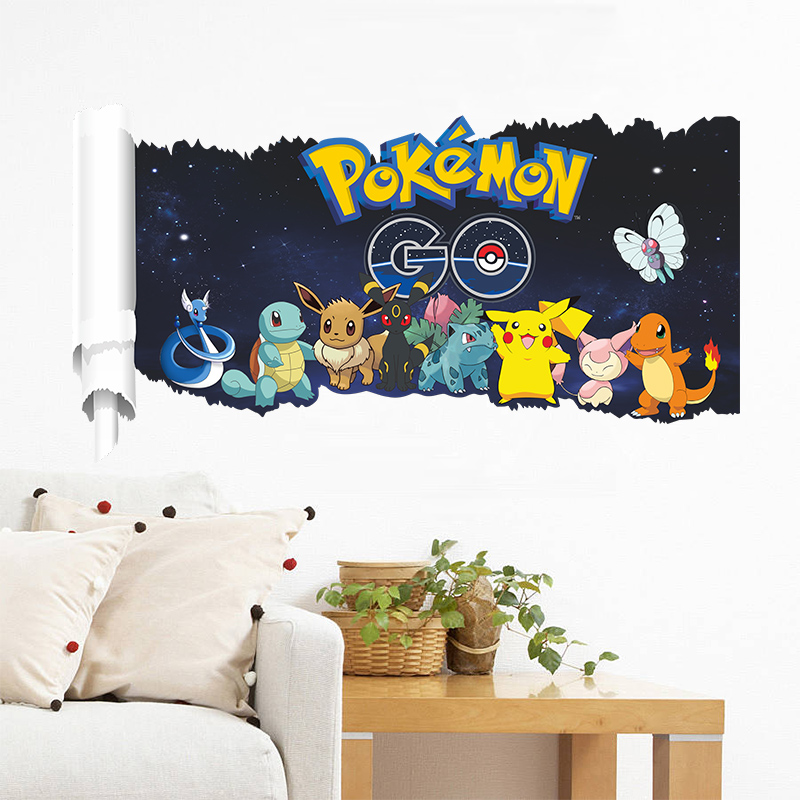 Cartoon Pokémon Pikachu Wall S - Interior Design Magazine review and price