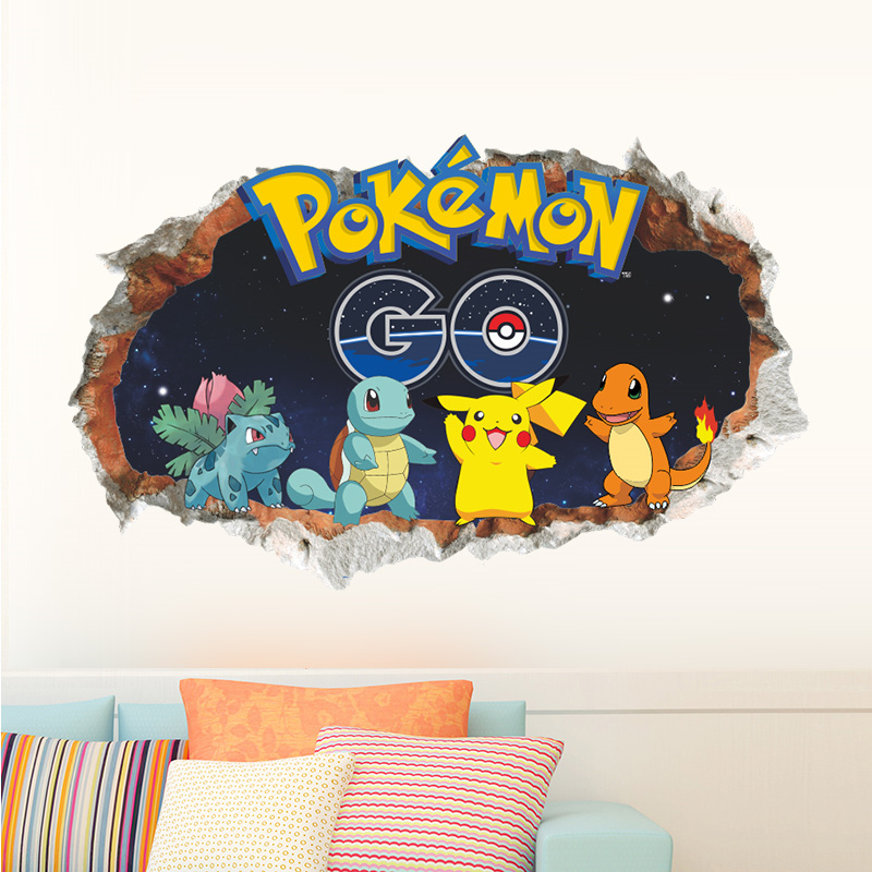 Cartoon Pokémon Pikachu Wall S - Interior Design Magazine review and price