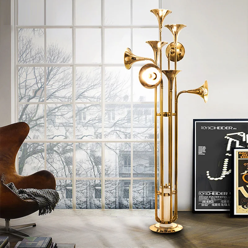 Nordic Trumpet Pendant Lamp fo - Interior Design Living Room And Kitchen review and price