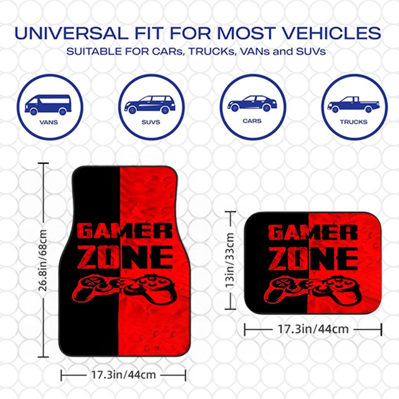 Universal Car Floor Mats Set 4 - Interior Design Zoning review and price