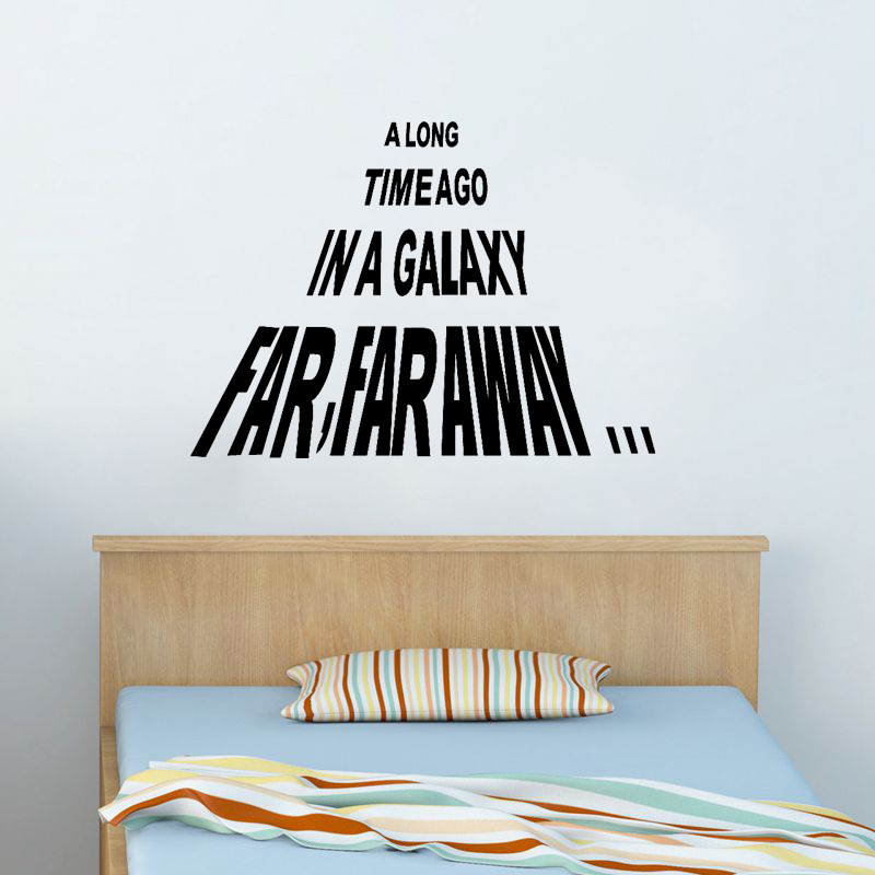 Space Wars Wall Decal A LONG T - Interior Design Magazine review and price