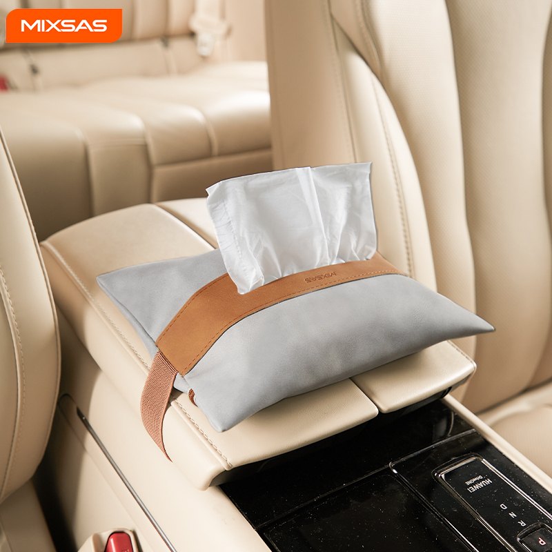 MIXSAS PU Leather Car Tissue B - Interior Design Type review and price