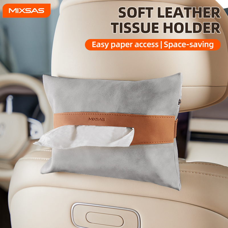 MIXSAS PU Leather Car Tissue B - Interior Design Type review and price