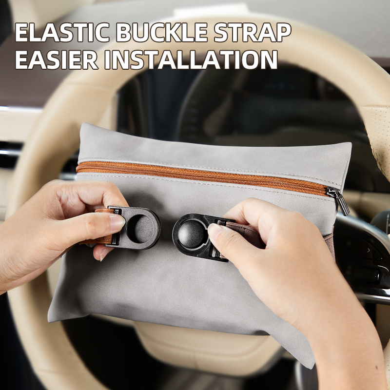 MIXSAS PU Leather Car Tissue B - Interior Design Type review and price