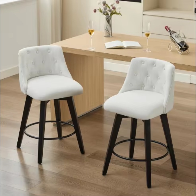 Modern style fabric bar stool  - Interior Design Living Room And Kitchen review and price
