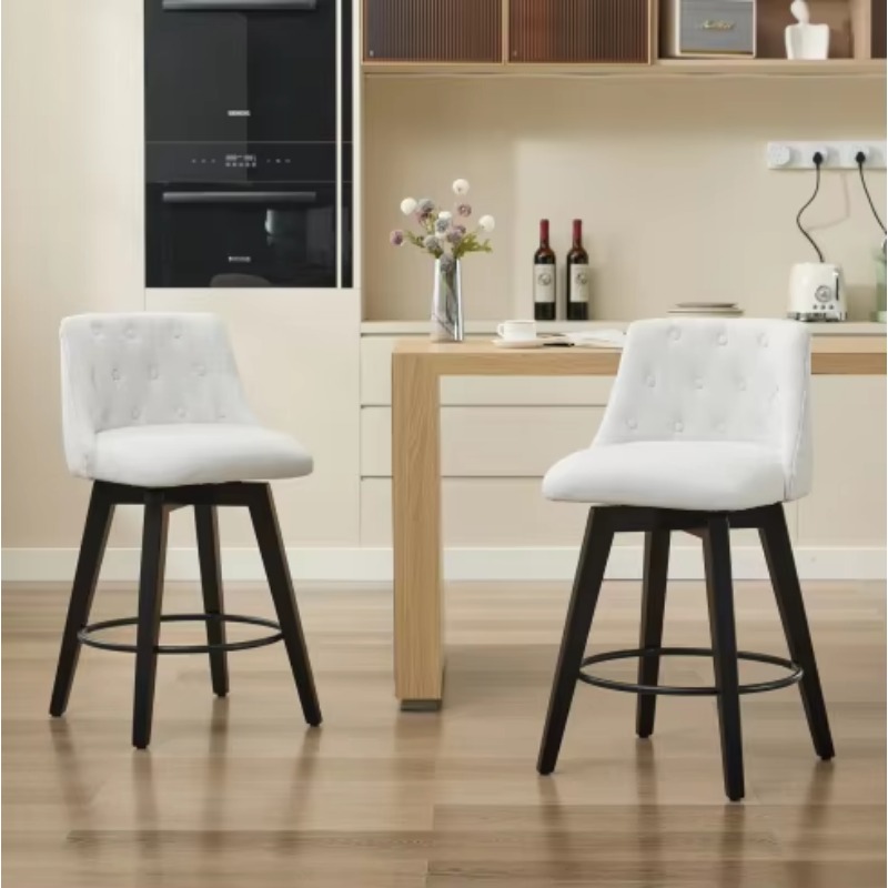 Modern style fabric bar stool  - Interior Design Living Room And Kitchen review and price